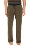 Daniel Buchler Peruvian Pima Cotton Lounge Pants In Army