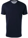 Brunello Cucinelli Classic Short-sleeve T-shirt In Blue