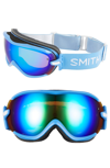 SMITH 'VIRTUE' SNOW GOGGLES - FRENCH BLUE/ GREEN MIRROR,VR6IBL17