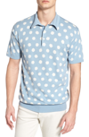 FRENCH CONNECTION SUPERFINE HIBISCUS SLIM FIT POLO,58JAL