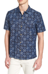 FRENCH CONNECTION FRANJU FLORAL SLIM FIT WOVEN SHIRT,52JCD