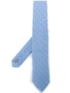 CANALI CANALI GINGHAM TIE - BLUE,HS0152910013712875471