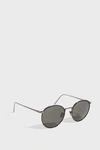 LINDA FARROW LUXE ROUND-FRAME ACETATE SUNGLASSES,LFL704C6SUN