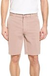 Joe's Brixton Trim Fit Straight Leg Shorts In Adobe Rose