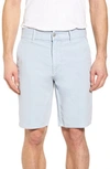 Joe's Brixton Trim Fit Straight Leg Shorts In Soft Grey