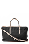 URBAN ORIGINALS SUPERSTAR NYLON TOTE - BLACK,40-0025