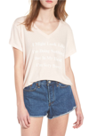 WILDFOX VERY BUSY ROMEO TEE,WTJ10387W