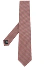 GIEVES & HAWKES EMBROIDERED CIRCLES TIE,G3779EO0207612645113