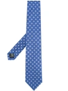 GIEVES & HAWKES EMBROIDERED TIE,G3779EO4503312645131