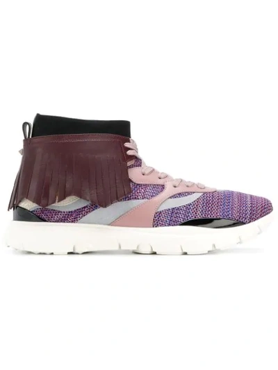 Valentino Garavani Garavani Heroes Tribe Sneakers In Pink