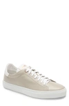 Good Man Brand Legend Low Top Sneaker In Silver/ White Leather