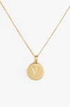 KATE SPADE 'ONE IN A MILLION' INITIAL PENDANT NECKLACE,WBRU7650