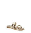 Manolo Blahnik Slide Sandal In Albe Silk