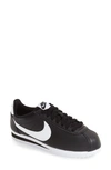 Nike 'classic Cortez' Sneaker In Black/ White