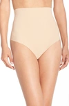 Commando High-waist Control Thong In True Nude