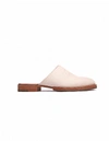 HENDER SCHEME CHEAK EMBROIDERED LEATHER MULE,PM-RS-CHK