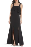 C/MEO COLLECTIVE BE ABOUT YOU RUFFLE BODICE GOWN,10180367