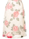 MAISON MARGIELA inverted floral print skirt,S29MA0338STN78612653679