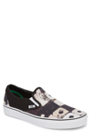 Vans A Tribe Called Quest Black Canvas Slip On Sneakers In Black