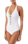 MELISSA ODABASH PUERTO RICO ONE-PIECE SWIMSUIT,PUERTO RICO