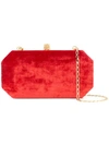 Tyler Ellis Small Perry Clutch In Red