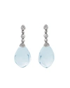 MICHAEL ARAM MOLTEN DROP EARRINGS W/ BLUE TOPAZ,PROD210910261