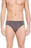 Hanro Superior Cotton Briefs In Ebony
