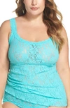 Hanky Panky 'signature' Lace Camisole In Seafoam