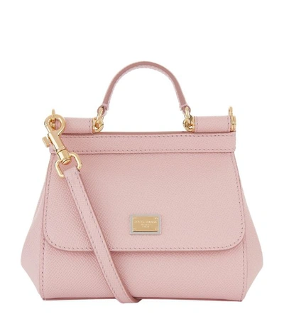 Dolce & Gabbana Micro Sicily Top Handle Bag