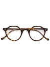 LESCA TORTOISE SHELL GLASSES,HERI11244918