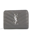 SAINT LAURENT ZIP AROUND PURSE,403723BOW0212195022