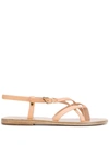 Ancient Greek Sandals Semele Leather Sandals In Neutrals