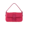 Fendi Beaded Baguette Bag In Pink