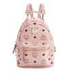 Mcm 'x-mini Stark Side Stud' Convertible Backpack In Soft Pink