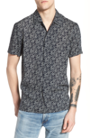 ELEVENPARIS SPATIAL PRINT WOVEN SHIRT,18S1SH01