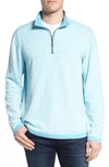 TOMMY BAHAMA SEA GLASS REVERSIBLE QUARTER ZIP PULLOVER,T218266
