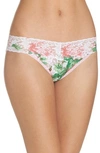 HANKY PANKY PRINT V-KINI BIKINI,6C2206