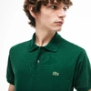 Lacoste Regular-fit Cotton Pima Polo Shir In Green