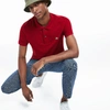 Lacoste Men's Slim Fit L.12.12 Piqué Polo - Xxl - 7 In Red