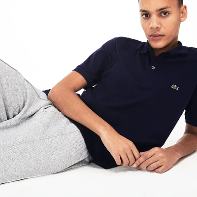 Lacoste Men's Regular Fit Pima Cotton Polo - 3xl - 8 In Blue