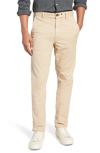 Rag & Bone Fit 2 Slim-fit Garment-dyed Cotton-blend Twill Chinos In Beige