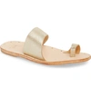 Beek Finch Sandals In Platinum