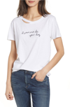 N:PHILANTHROPY HARLOW EMBROIDERED TEE,TO140MCJ02