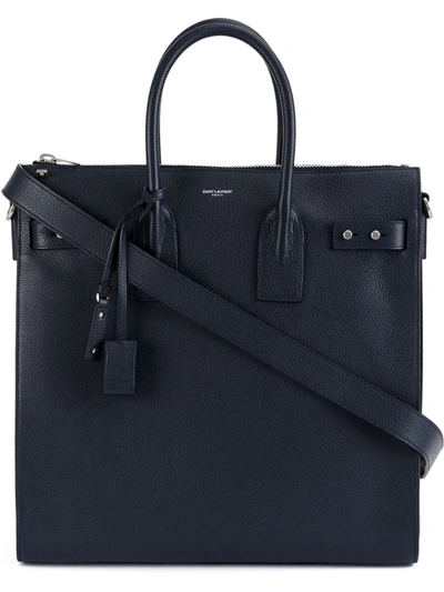 Saint Laurent Sac De Jour Tote In Blue