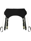 Maison Close Tapage Nocturne Garter Belt In Black