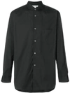 COMME DES GARÇONS SHIRT COMME DES GARÇONS SHIRT LONG-SLEEVE FITTED SHIRT - BLACK,S2607912878873