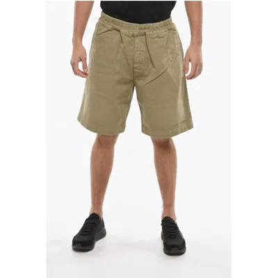 14 Bros Drawstring Waist Cotton Shorts