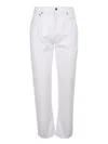 14 Bros Cheswick Straight Jeans In White
