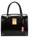 Thom Browne Mrs. Thom Leather Bag In Black