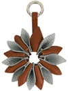 ORCIANI flower key ring,CHA016SOFT12924706